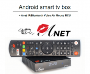   uCLan Anet Smart TV box Android TV su Bluetooth pulteliu
