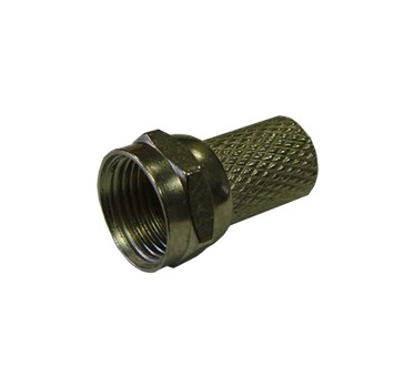 Užsukamas F kištukas 5,0 mm - 