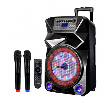 z XPLORE XP8812 DANZA 600W muzikinis centras , mobili kolonėlė - 