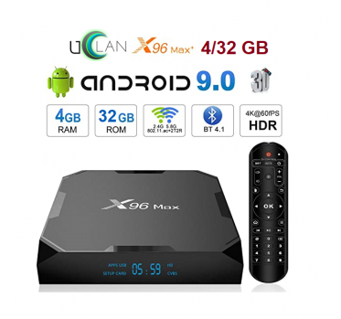  uClan X96Max+ 4/32GB 8K Android 9.0 - 