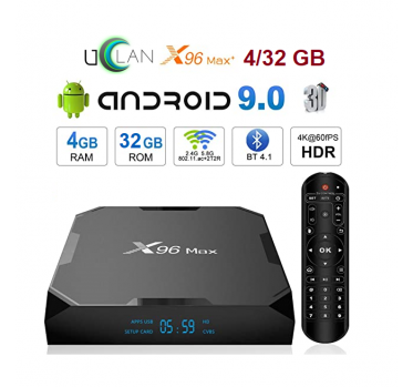 uClan X96Max+ 4/32GB 8K Android 9.0 - 