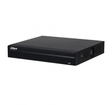 IP įrašymo įrenginys 4 kam., 4K 12MP, 1HDD,80Mbps, H.265/H.264, IVS, AI - 