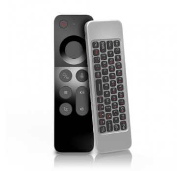 Air Mouse W3 bevielis Universalus pultelis - klaviatūra, giroskopinis ir IR  - 