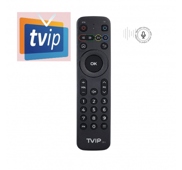 Nuotolinio valdymo pultelis TVIP S-BOX BTV V2 (Voice Remote Bluetooth + IR) - 