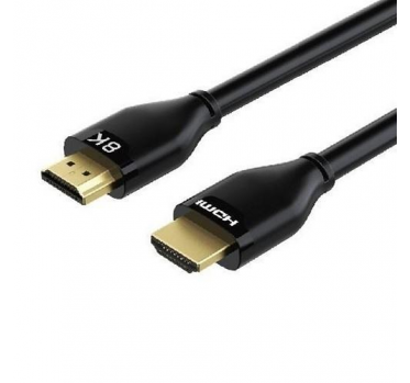 Kabelis HDMI - HDMI, 8K, UHD, 1m, 2.1 ver - 