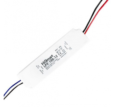 Maitinimo šaltinis 12V, 8.5A, 100W, IP67 - 