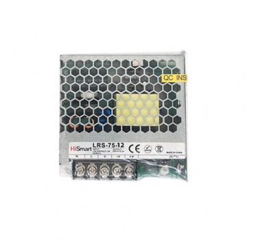 Maitinimo šaltinis 12V, 6A, 75W - 