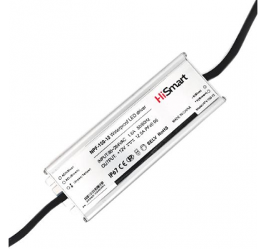 Maitinimo šaltinis 12V, 12.5A, 150W, PFC, IP67 - 