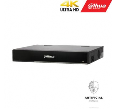 IP įrašymo įrenginys 32kam.16MP, IVS, AI, 16 PoE, 320Mbps, H.265+, veido atpažinimo funkcija - 