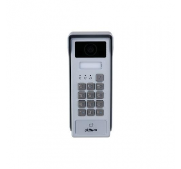 IP domofono kamera, 1 abonento,2MP 1/2.8” colio 84°, integruotas kortelių skaitytuvas,IP55, IK08 - 