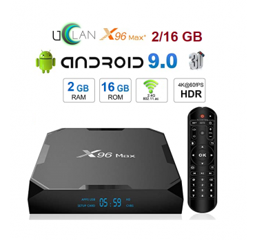 uClan X96Max+ 2/16GB 8K Android 9.0 - 