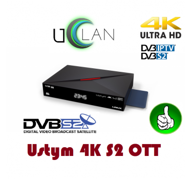 uCLan Ustym 4K S2 OTT (UHD IPTV+Cinema+SAT) - 
