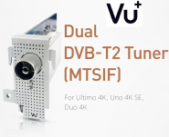  Vu+ DVB-T/T2 MTSIF DUAL selektorius VU+ imtuvams (antžeminė TV)