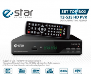  DVB-T/T2 imtuvas TV priedelis STB eSTAR 535 HD -