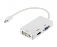 Adapteris mini DisplayPort į HDMI, DVI, VGA 