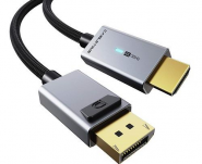 Premium kabelis DisplayPort - HDMI, 4K/30Hz, 1m