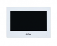 IP domofono monitorius 7 colių, PoE, veikia tik SIP protokolu, baltas, VTH2621GW-P