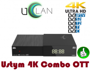 uCLan Ustym 4K COMBO OTT (UHD IPTV+Cinema+SAT+DVB-T/C)