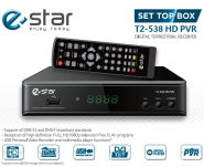  DVB-T/T2  imtuvas TV priedelis STB eSTAR  538 HD